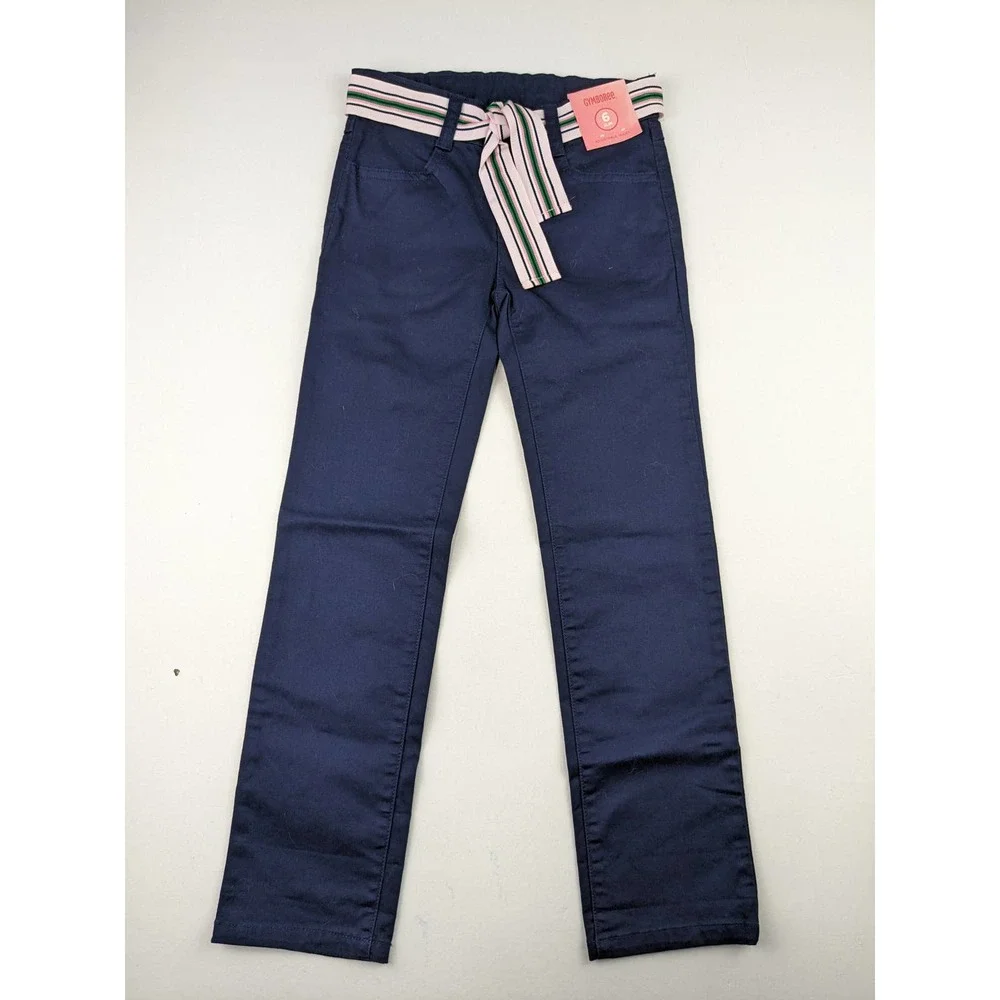 Gymboree Navy Belted Pants